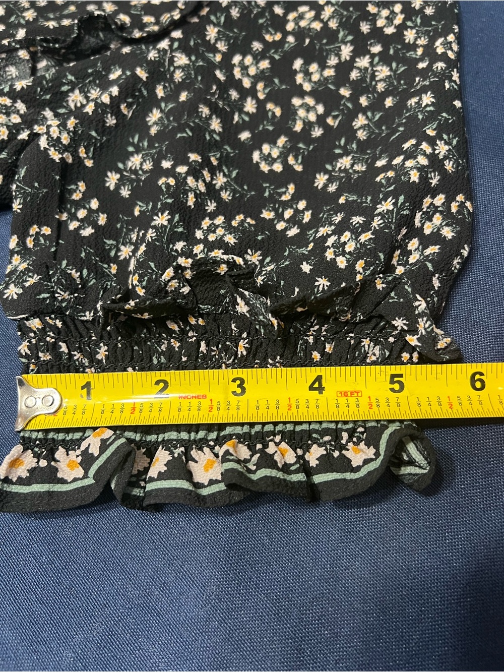Max Studio Black Floral Tiered Maxi Dress - Picture 8 of 15